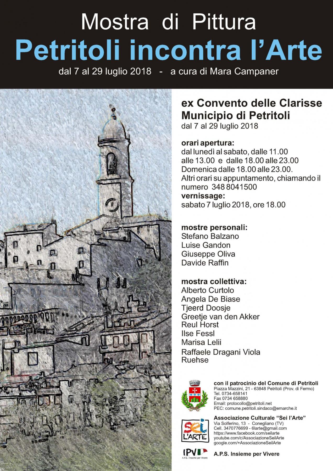 Petritoli incontra l'arte Petritoli incontra l'arte