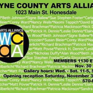 Artist Carla Strozzieri participates in Members 1130 Exhibition juried art show