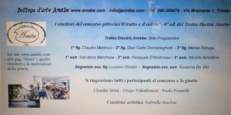 premiazione concorso il "Tratto e il Colore"