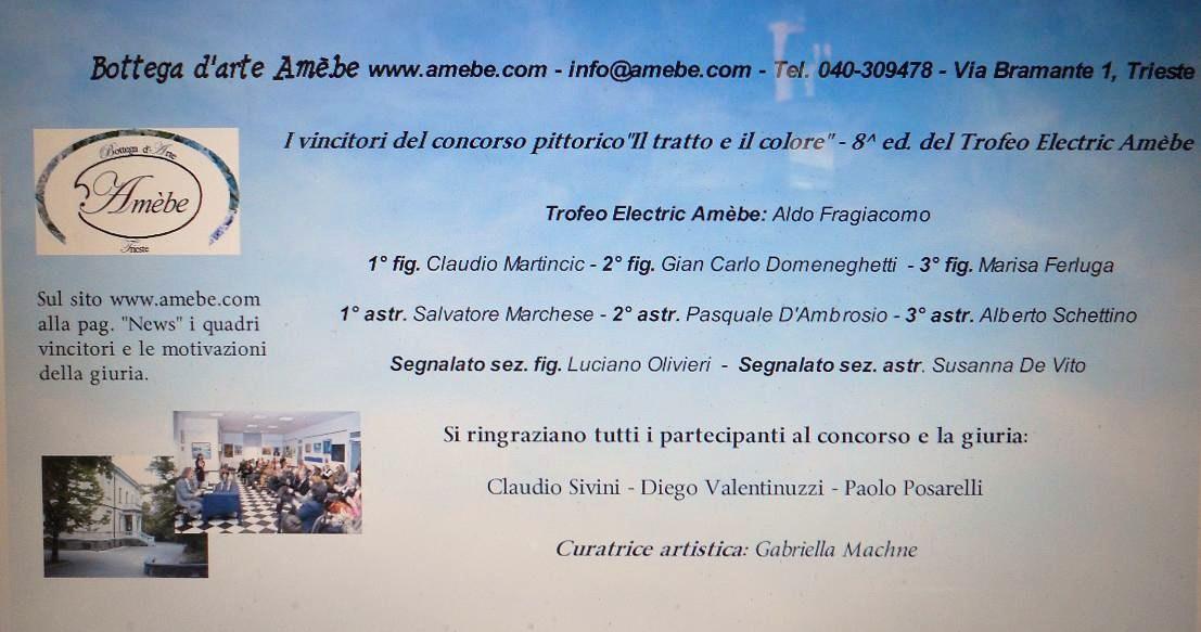 premiazione concorso il "Tratto e il Colore"