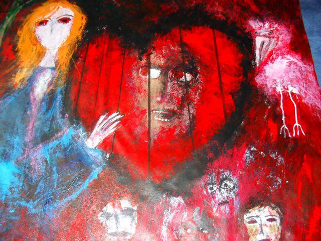 -Es war einmal..._Acryl Auf Tuch,150 x 150 cm