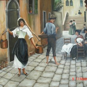 "LA PREDA DEL GIORNO"   omaggio all'artista Eugene de Blaas