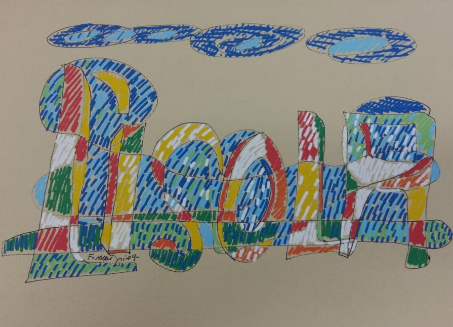 Francesco Magli - Serie "Isola" - 2009 Opera 109