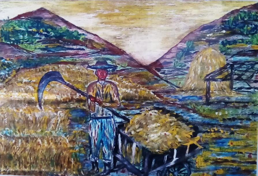 Mio nonno contadino.