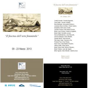 Il fascino dell'arte femminile Il fascino dell'arte femminile