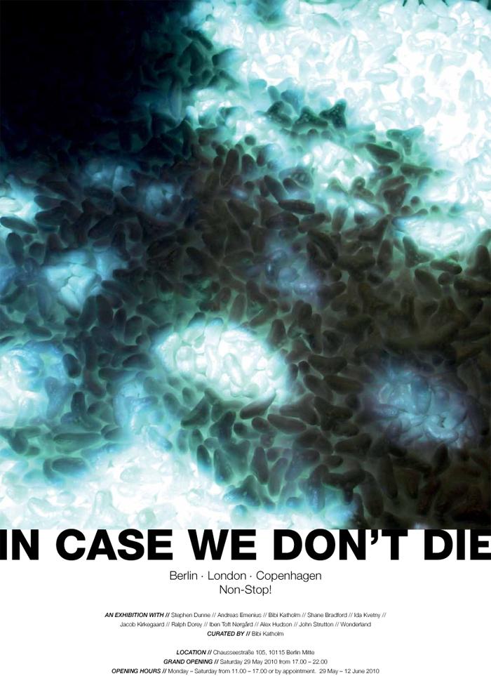 IN CASE WE DON'T DIE IN CASE WE DON'T DIE