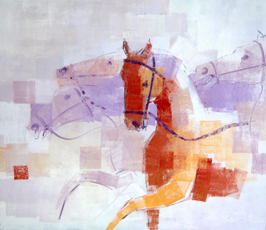 Galloping in flying colours