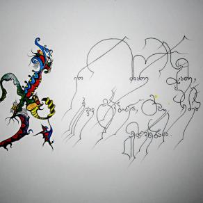 Georgian Calligraphy by me