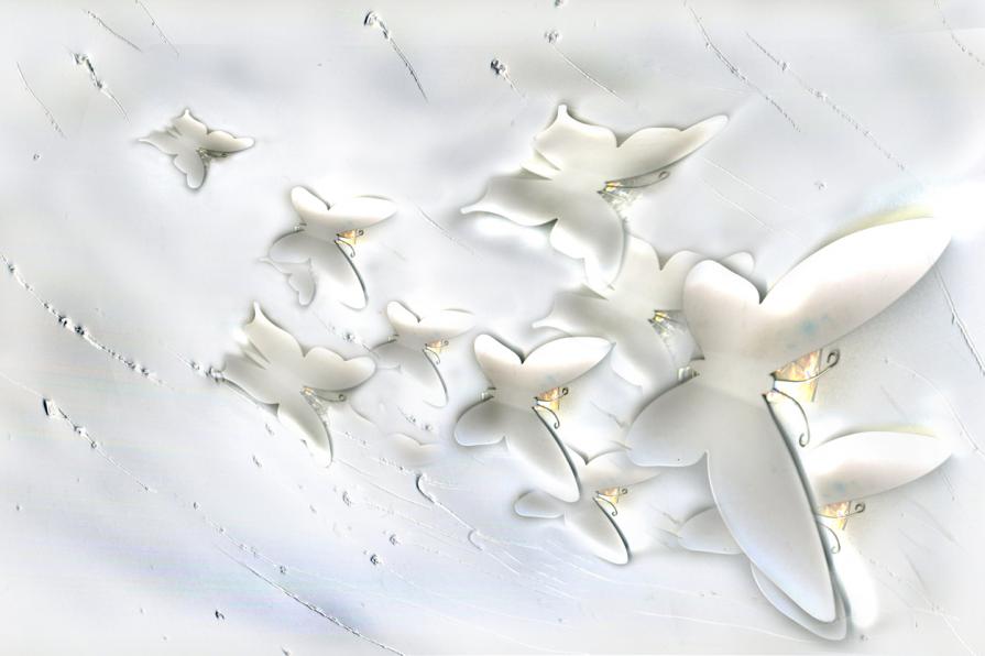 farfalle achromie in fuga.