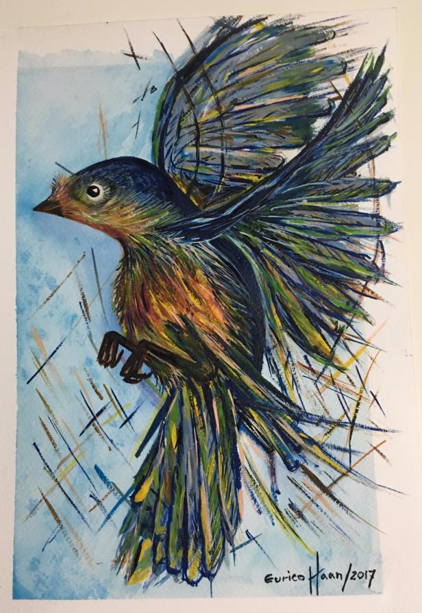 OPUS NR 062 – “The Blue Bird” – By EURICO HAAN – 2017 OPUS NR 062 – “The Blue Bird” – By EURICO HAAN – 2017