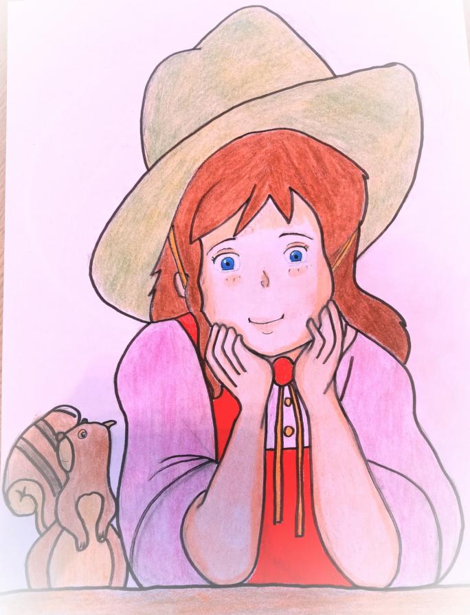 Disegna con me Pollyanna(◍•ᴗ•◍)❤