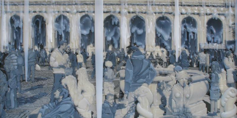 Opere inedite dedicate alla Piazza Vecchia di Città Alta. Opere inedite dedicate alla Piazza Vecchia di Città Alta.