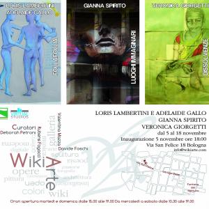 Mostra Personale Lambertini, Spirito, Giorgetti