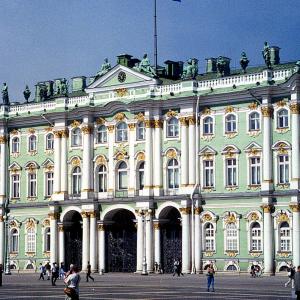 Russia. Faded images