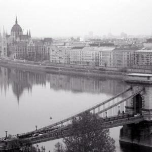 Hungary. Budapest the dark