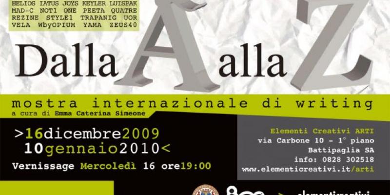 from A to Z international writing exhibition from A to Z international writing exhibition