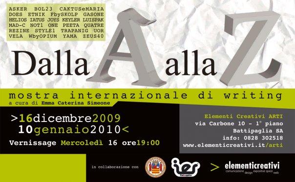 from A to Z international writing exhibition from A to Z international writing exhibition