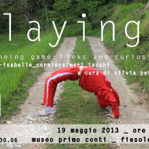 Playing # beginning game: links and curiosities è un progetto espositivo a cura di Silvia Petronici per il Museo Primo Conti di Fiesole 