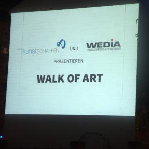 Kunstschaffen - Walk of Art - Beamboard Naschmarkt - dall 29. Septembre fin da 6. Ottobre a Vienna
