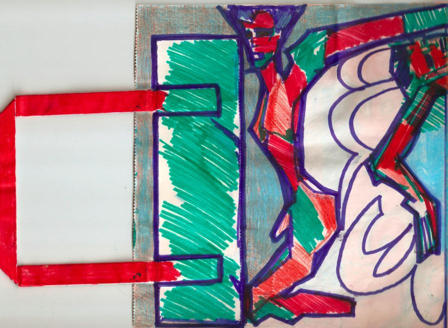 Il riposo del lavoratore e uomo verde e rosso