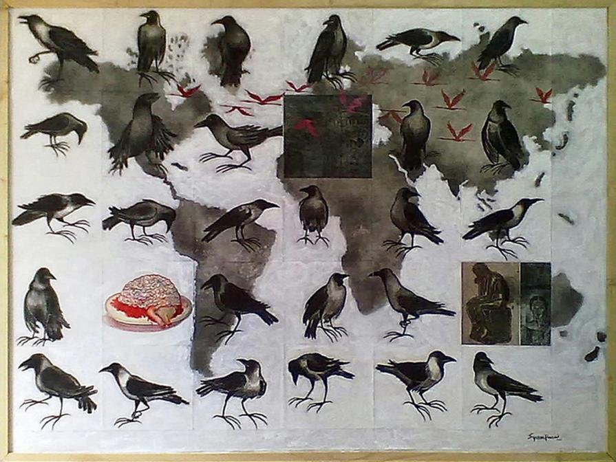 THE BIRDS ARE FLYING