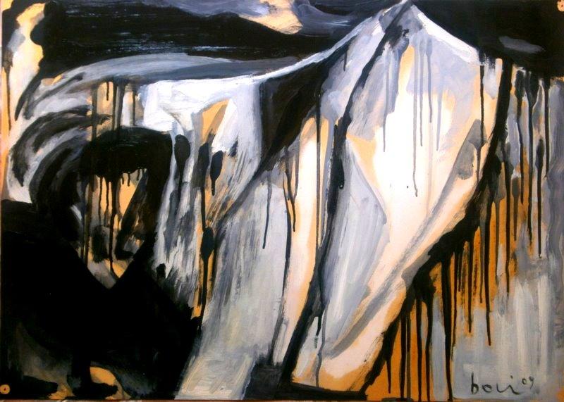 la montagna ( tributo ad Ansel Adams )