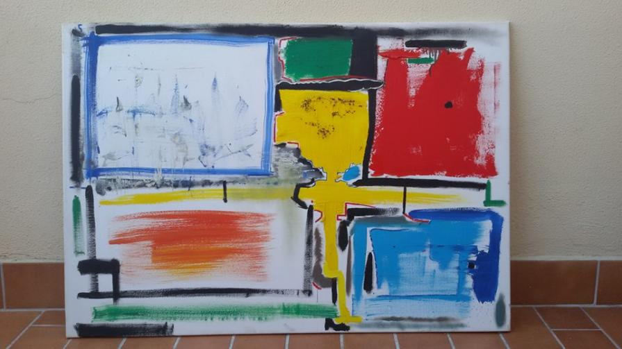 Il ferroviere aspetta la pioggia