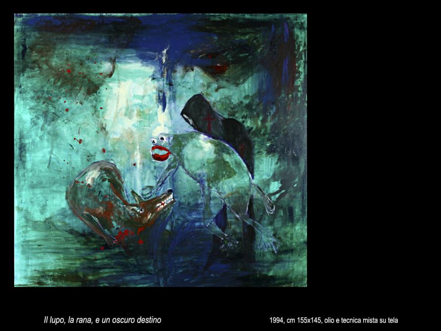 il lupo la rana e un oscuro destino