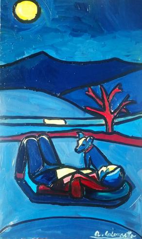 Notturno. Luna piena - Nocturne. Full moon