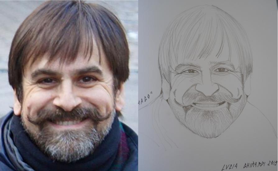 Dalla fotografia al disegno : Valerio Cappellini "Il Mago"