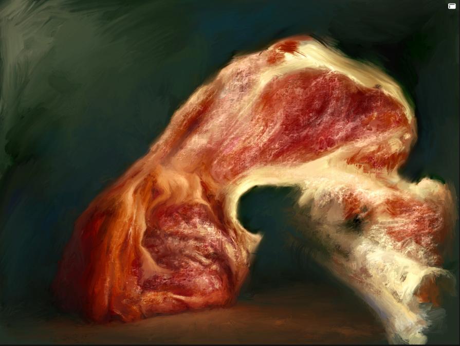 “It’s meat, Mum, meat”