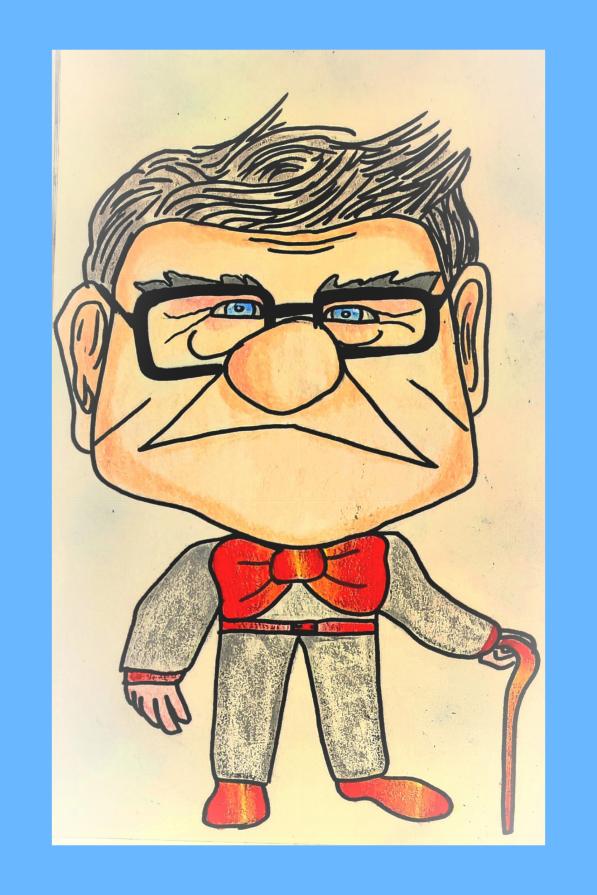          ... La caricatura di Carl Fredricksen !!!  ...