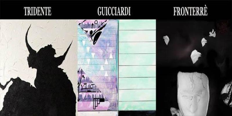 Personal show by Guicciardi Filippo, Luca Tridente and Alessandro Fronterrè presents Denitza Nedkova
