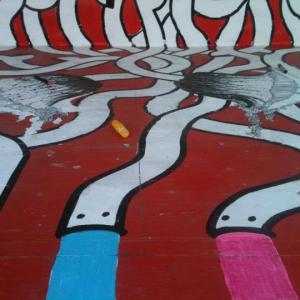 Live Painting in Old Jaffa Port, Tel Aviv