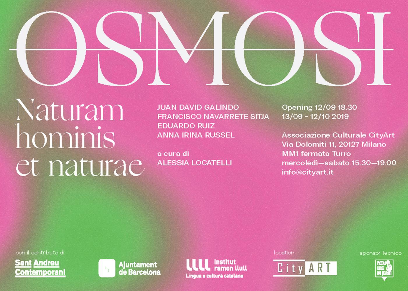 OSMOSI - NATURAM HOMINIS ET NATURAE