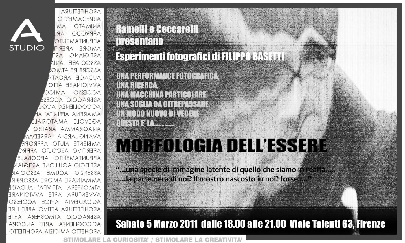 MORFOLOGIA DELL'ESSERE – Esperimenti fotografici di FILIPPO BASETTI