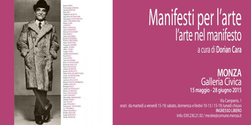 Manifest for art. The art in the manifest