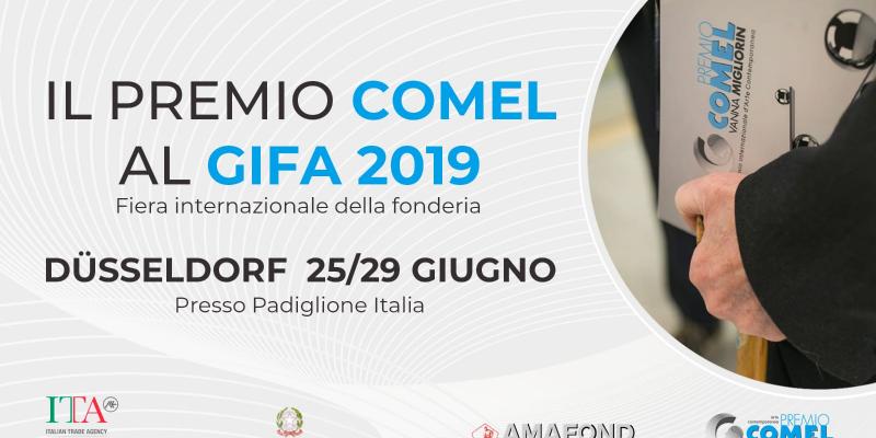 COMEL Award in Düsseldorf as an excellence of made in Italy at GIFA 2019 COMEL Award in Düsseldorf as an excellence of made in Italy at GIFA 2019