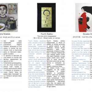 Solo exhibition of Australian artist Regina Noakes and Group Exhibition "EmozionARTE" Solo exhibition of Australian artist Regina Noakes and Group Exhibition "EmozionARTE"