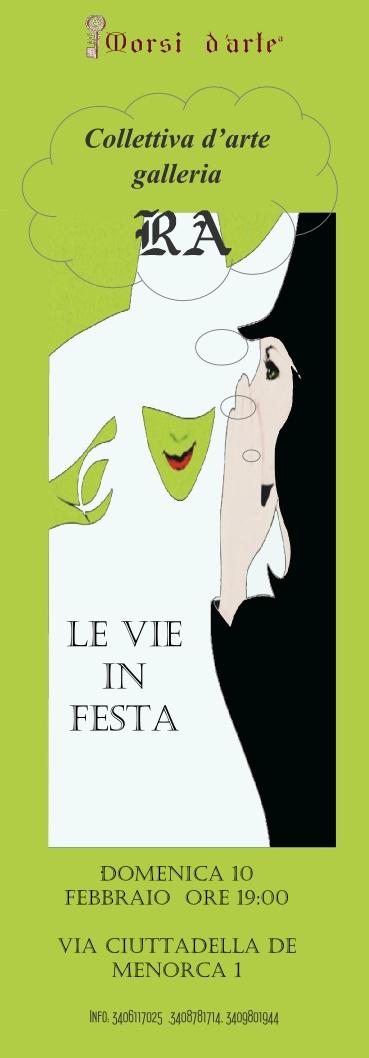 "Le vie in festa"   art collective