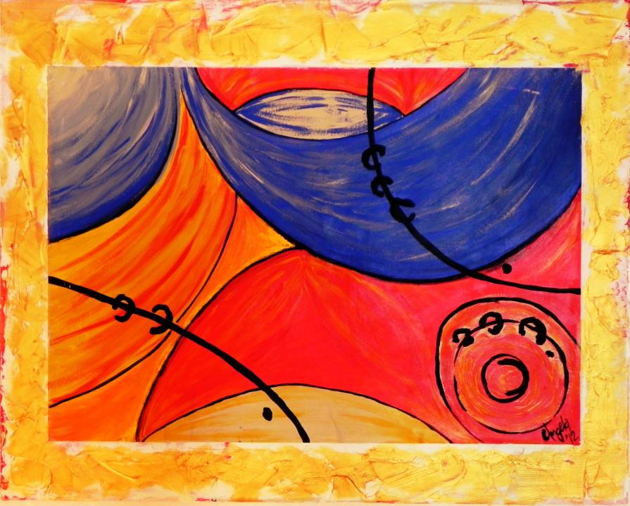 il cerchio incorniciato