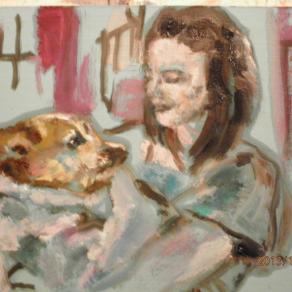 PIPPO DOPO IL BAGNO.