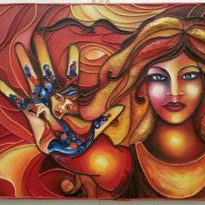 Klimt in my hands - version 2