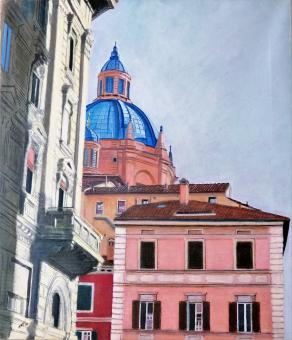 particolare  del quadrilatero di Bologna