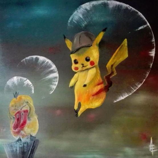 Pikachu e Psyduck