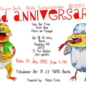 3rd Anniversary: Freies Museum Berlin, Walden Kunstausstellungen und Suomesta Galleria