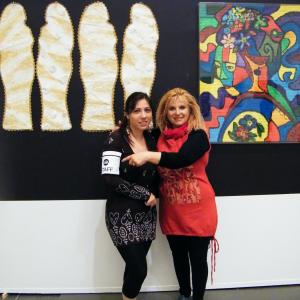 PERFORMANCE ROSA DIDONNA CLOISONNE’LE PETIT 4 (ARTE-LA MIA SECONDA PELLE) AT TAIDEMUSEO OULU FINLAND