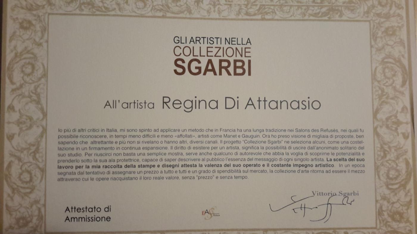 Gli artisti nella collezione Sgarbi