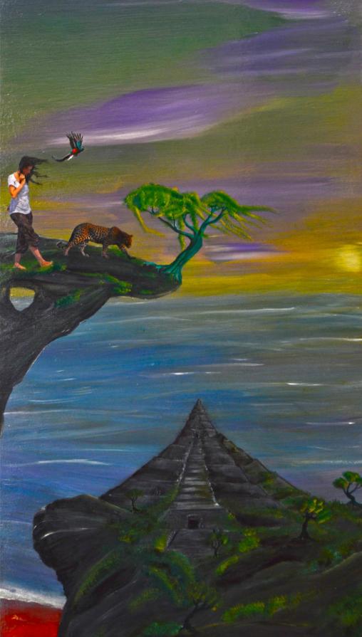 Porzione dell'opera "il sogno di Ilaria"