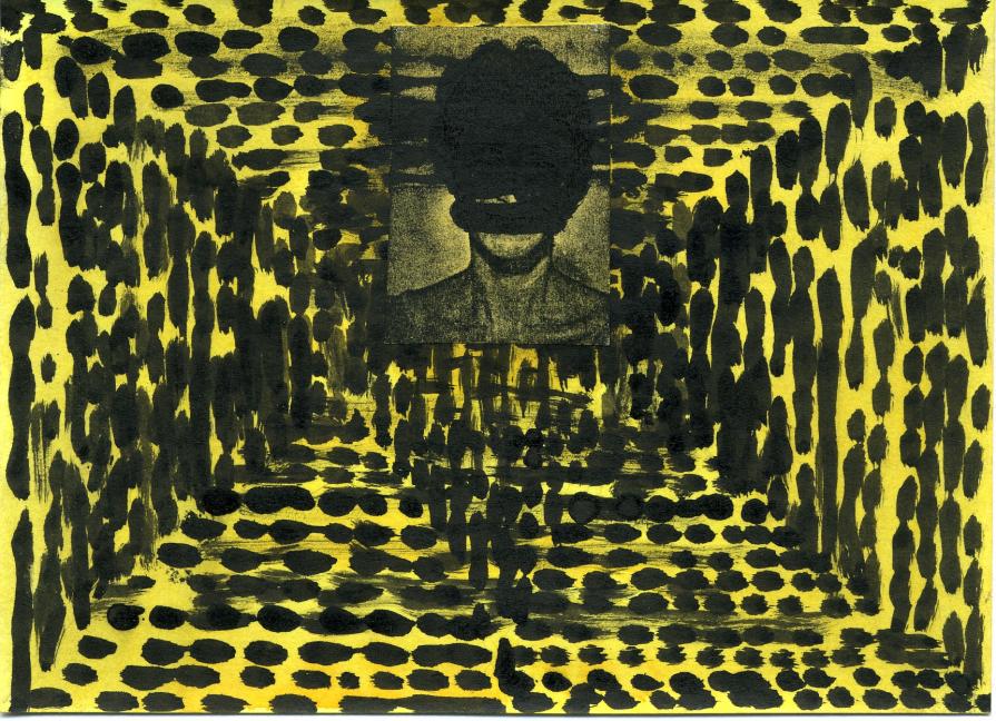 Blind Man's Buff, Installation - mixed media on paper